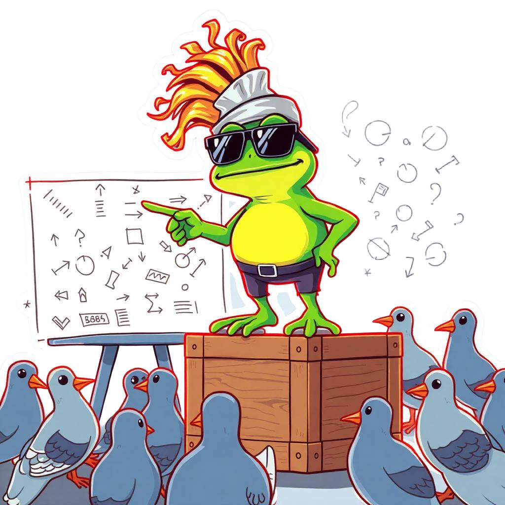 lecturing pigeons